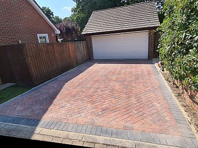 we install all herringbone block paving in Romsey SO51