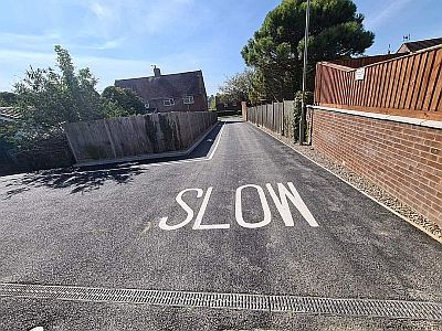 Stubbington images of pot hole repairs in my area